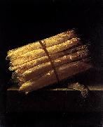 Still-Life with Asparagus Adriaen Coorte